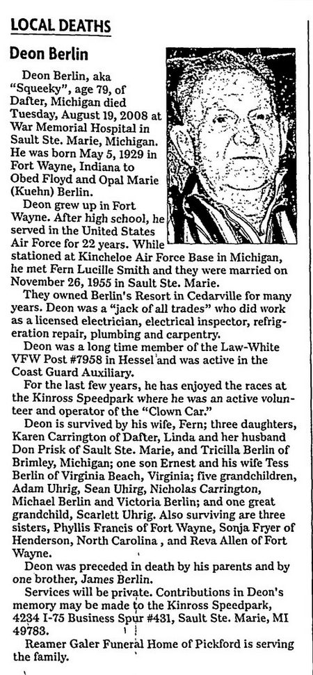 Berlins Resort (Dr. Bohns Cottages, Dr Bohns Resort) - Former Operator Passes Away Aug 2008 (newer photo)